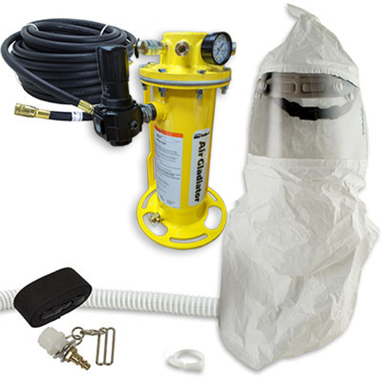 Pirate Brand - BULLARD®, Compressed Air Respirator Package, CC20, F30 Constant Flow Connector, 1/4" Industrial Interchange