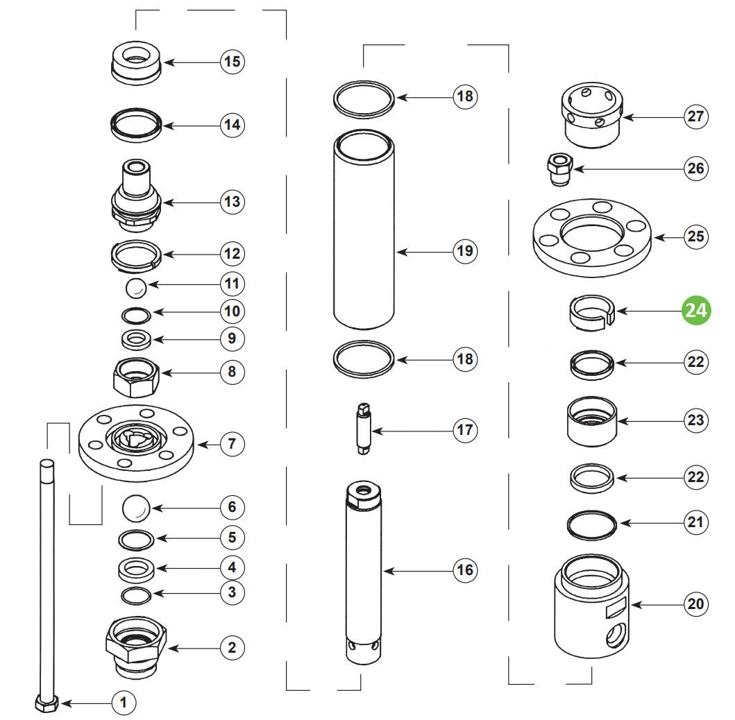 Binks 149-1734 Upper Guide