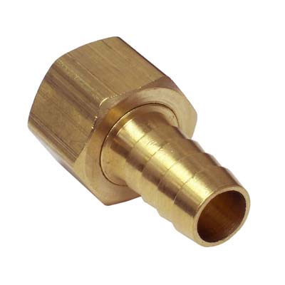 Pirate Brand 520-402 Fitting, 1/2" Hose x 1/2", Brass