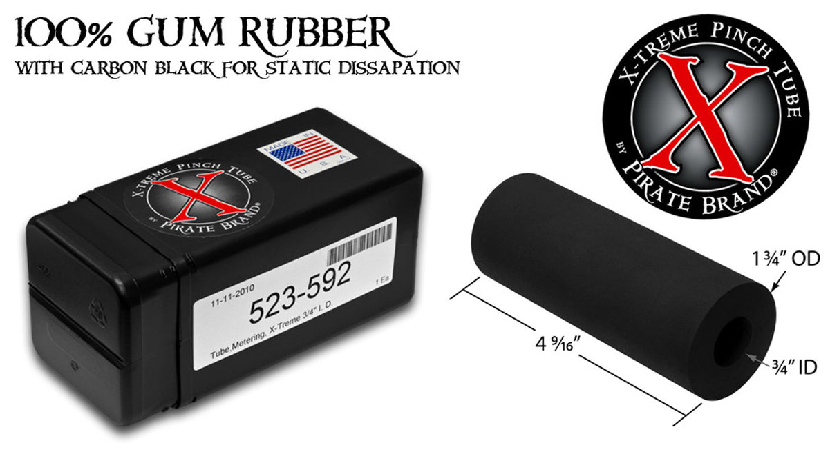 Pirate Brand - EMPIRE Style, Tube, Metering, X-Treme Duty™, 3/4" I.D. (1" Pipe String)