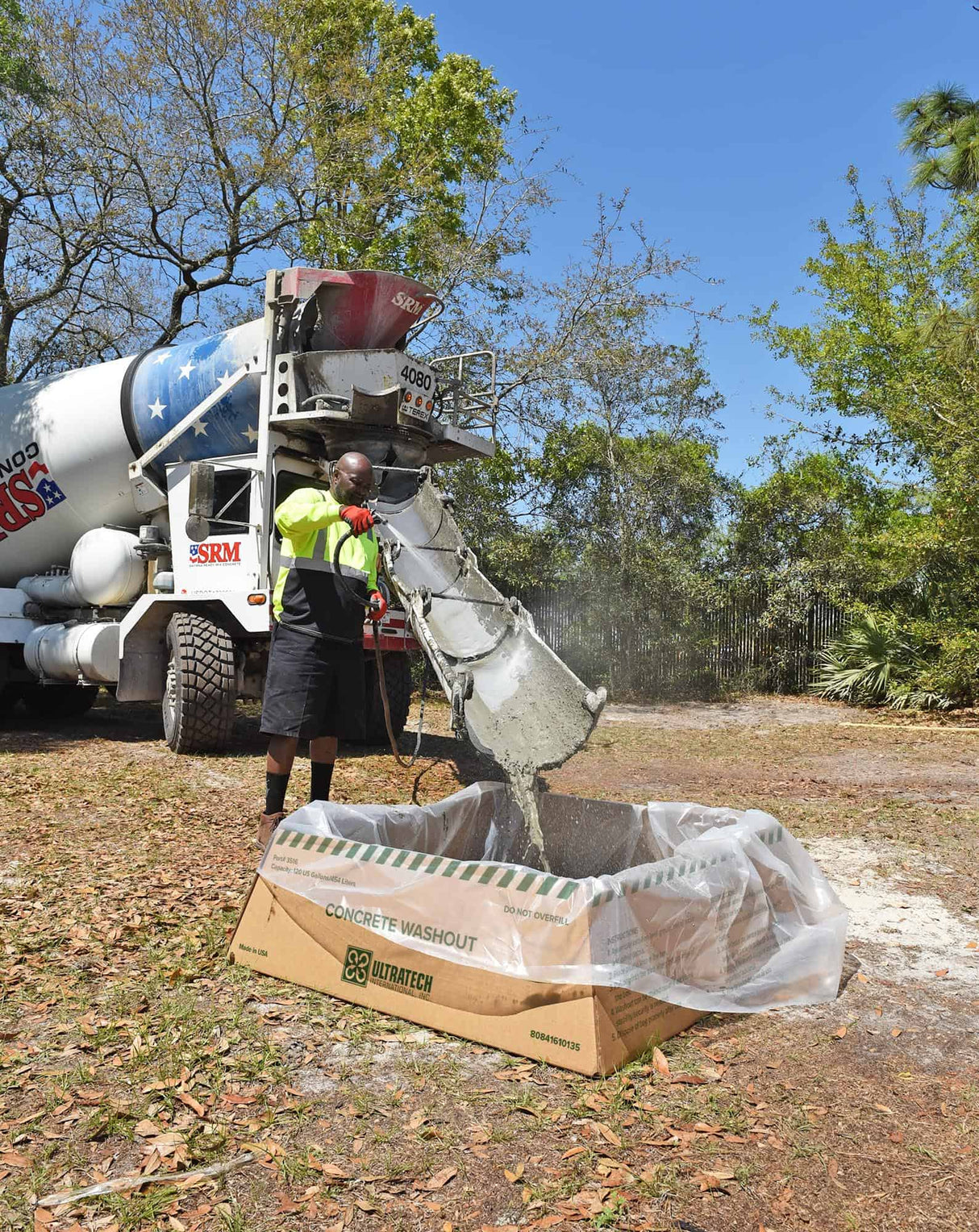 UltraTech Ultra-Concrete Washout Berm - Economy Model