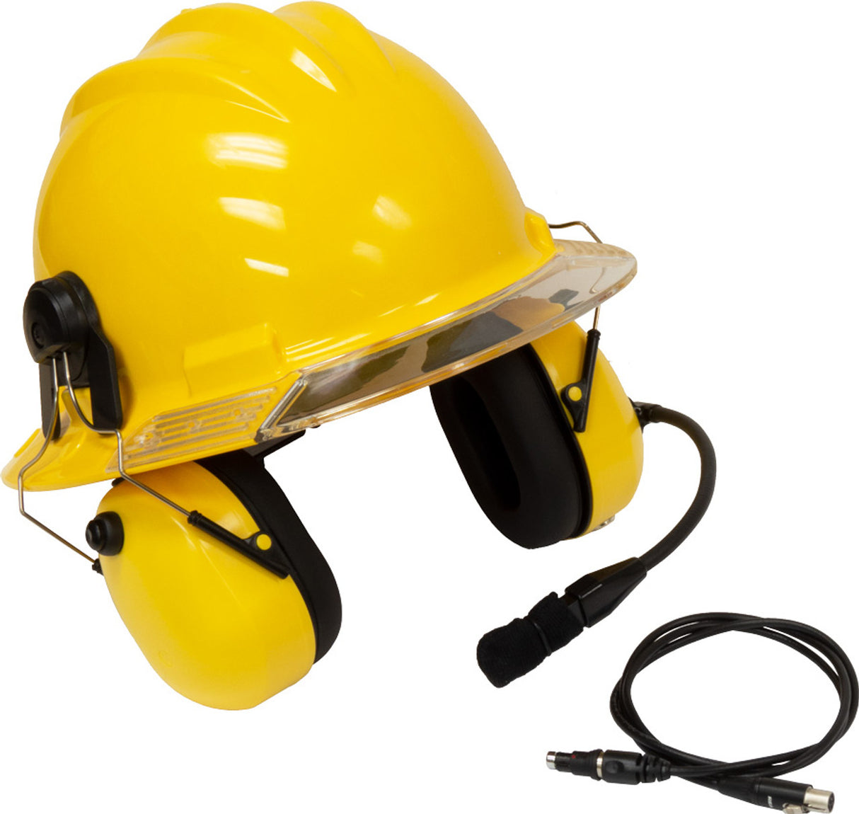 Pirate Brand - BULLARD®, BCX Communication System, Noise Canceling Muff Mic for Hard Hats