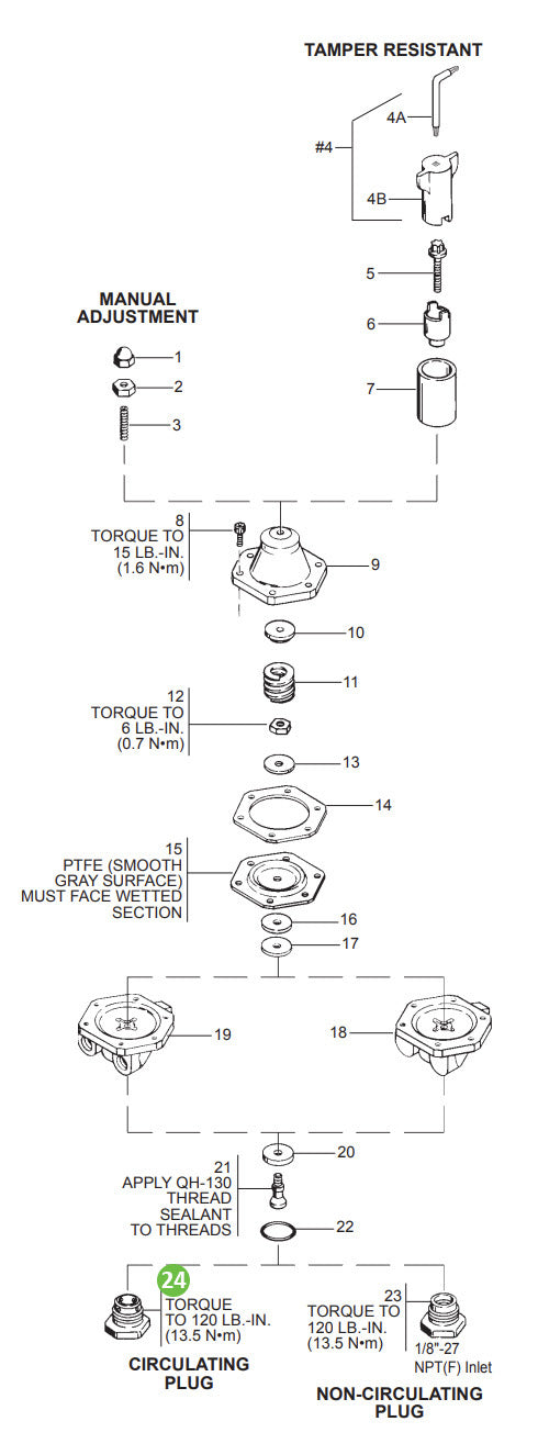 DeVilbiss HGS-26 Plug, Circulating