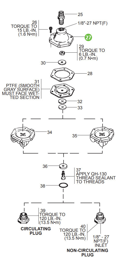 DeVilbiss HGS-4 Air Pilot Bonnet