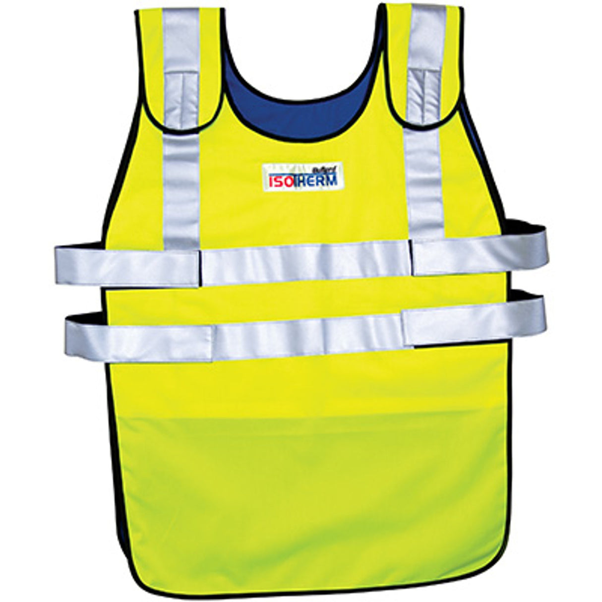 Pirate Brand - BULLARD® Isotherm Class 2 Cooling Vest, Fluorescent Yellow and Reflective Striping