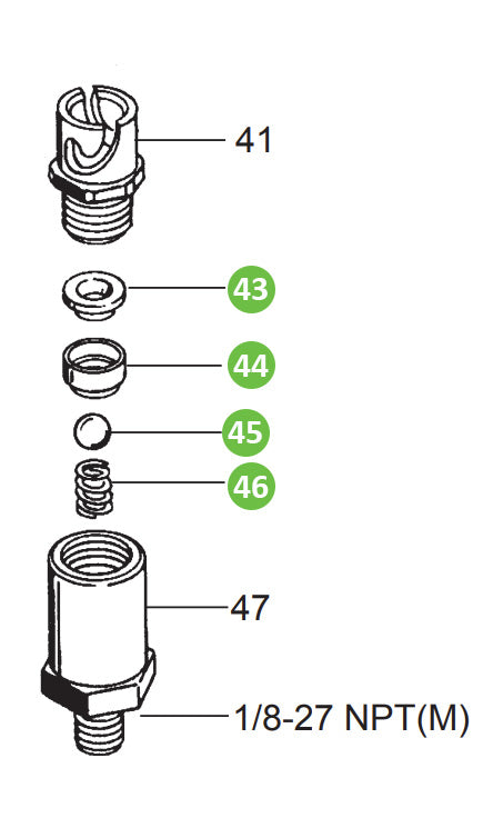 DeVilbiss KK-5061 Repair Kit
