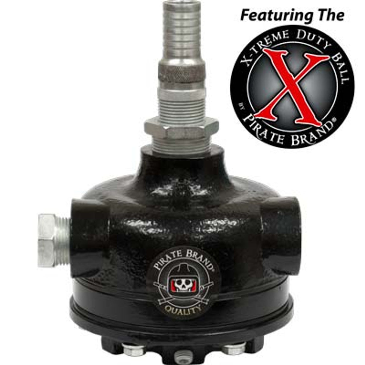 Pirate Brand - EMPIRE Style, Valve, Exhaust, #8 (Includes: X-Treme Duty™ Ball) (1" Pipe String)