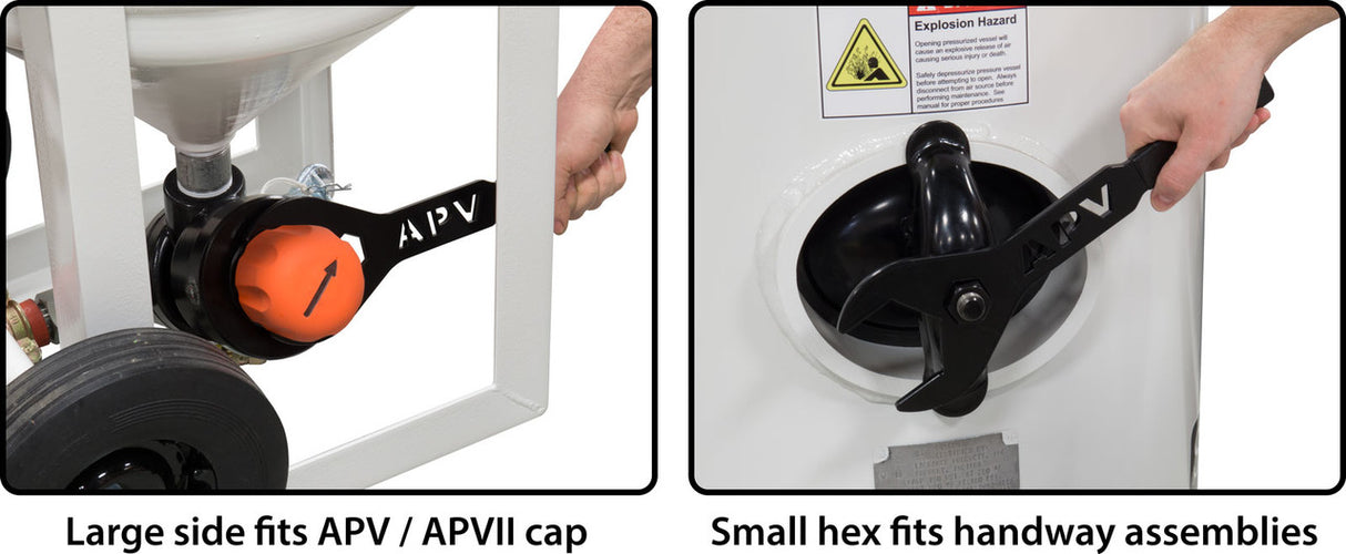 Pirate Brand - APV Service Wrench, Fits APV/APVII Caps & Handway Nut