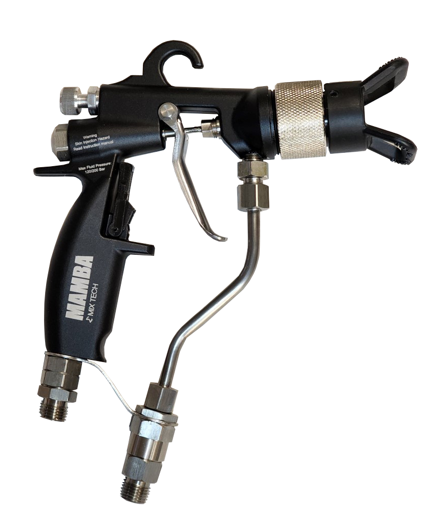 MAMBA® Mix-Tech Air-Assisted Airless Spray Gun – Manual Paint Gun with Reversible Tip (G-15® / G-40® Compatible)