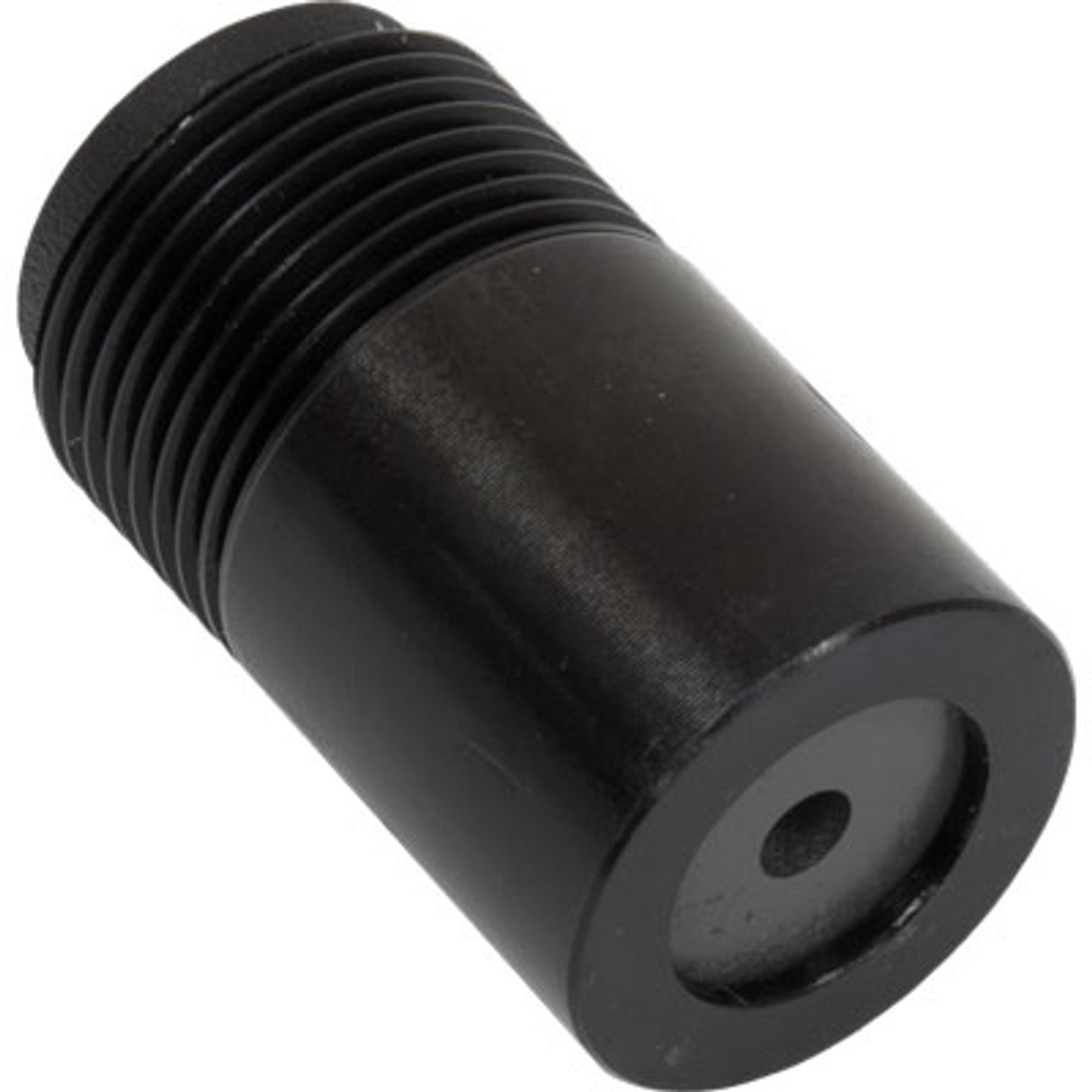 Pirate Brand - Nozzle, Tungsten Carbide, Straight Bore, 3/4" NPSM Thread x 1-5/8" Length, Steel Jacket