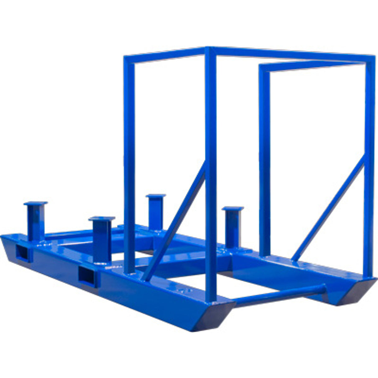 Pirate Brand - Skid, Off Shore, Bulk Unit Mount w/ 3" Gravel-Guard™ Elevated Fork Pockets, Crash Bar Valve Protector