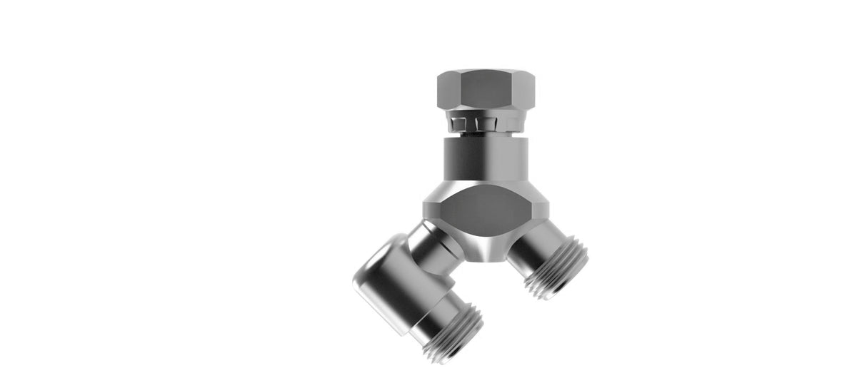 Hosco RY-6 Tamper Proof Restrictor, Internally Adjustable, 3/8 NPS (F) x 3/8 NPS (M)