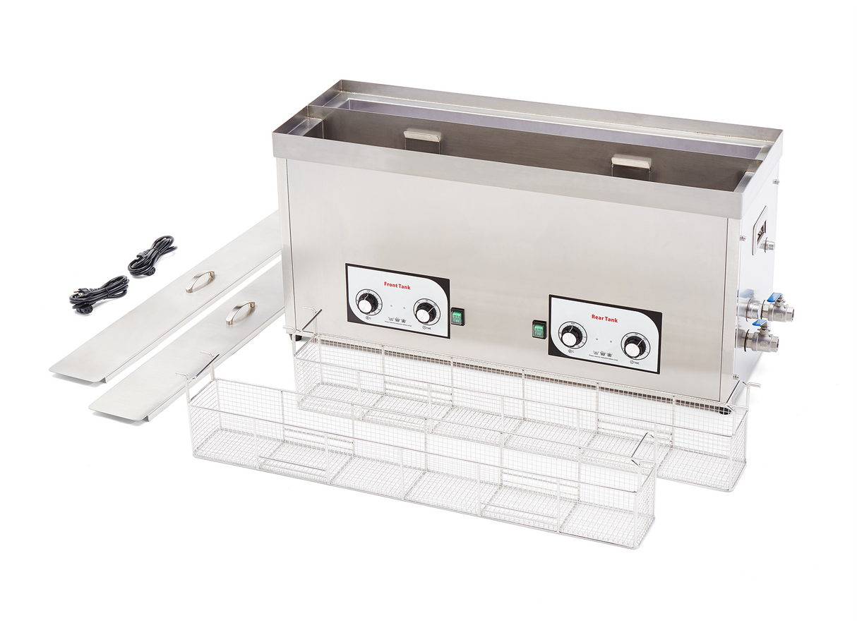 10 Gallon Heated Stainless Steel Ultra Sonic Cleaner Tank - Total Finishing Supplies