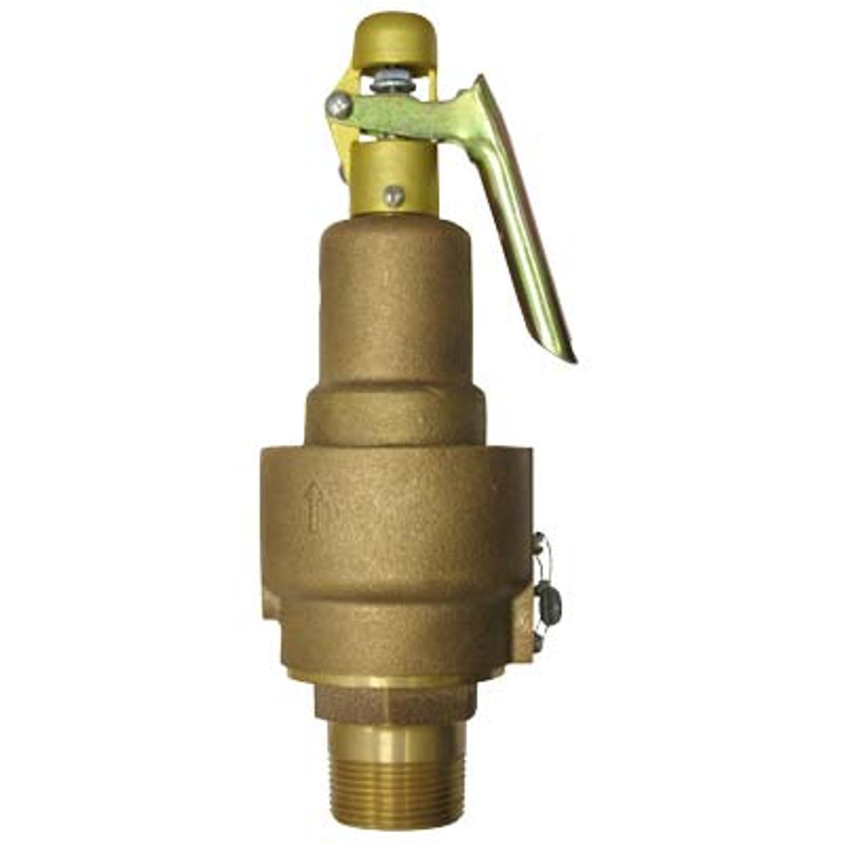 Pirate Brand - Schmidt Mfg Style, Relieving Safety Valve, ASME, 150 PSIG, 1602 SCFM, 1-1/4" NPT, Top Venting Outlet, Hard Seat