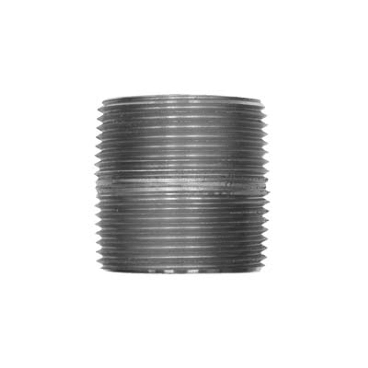 Pirate Brand - Schmidt Mfg Style, Nipple, TBE, Galvanized, 1-1/4" x Closed