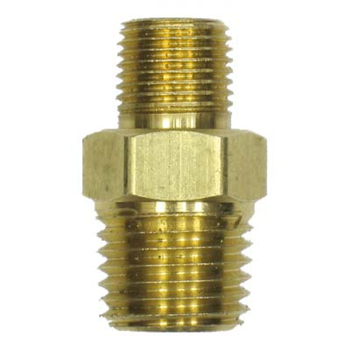 Pirate Brand - Nipple, Hex, 1/4' MNPT x 1/8' MNPT