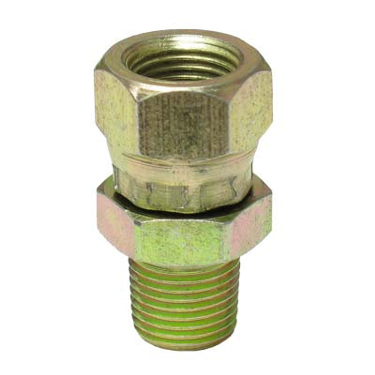 Pirate Brand - Schmidt Mfg Style, Straight Swivel, 1/8" MNPT X 1/8" F