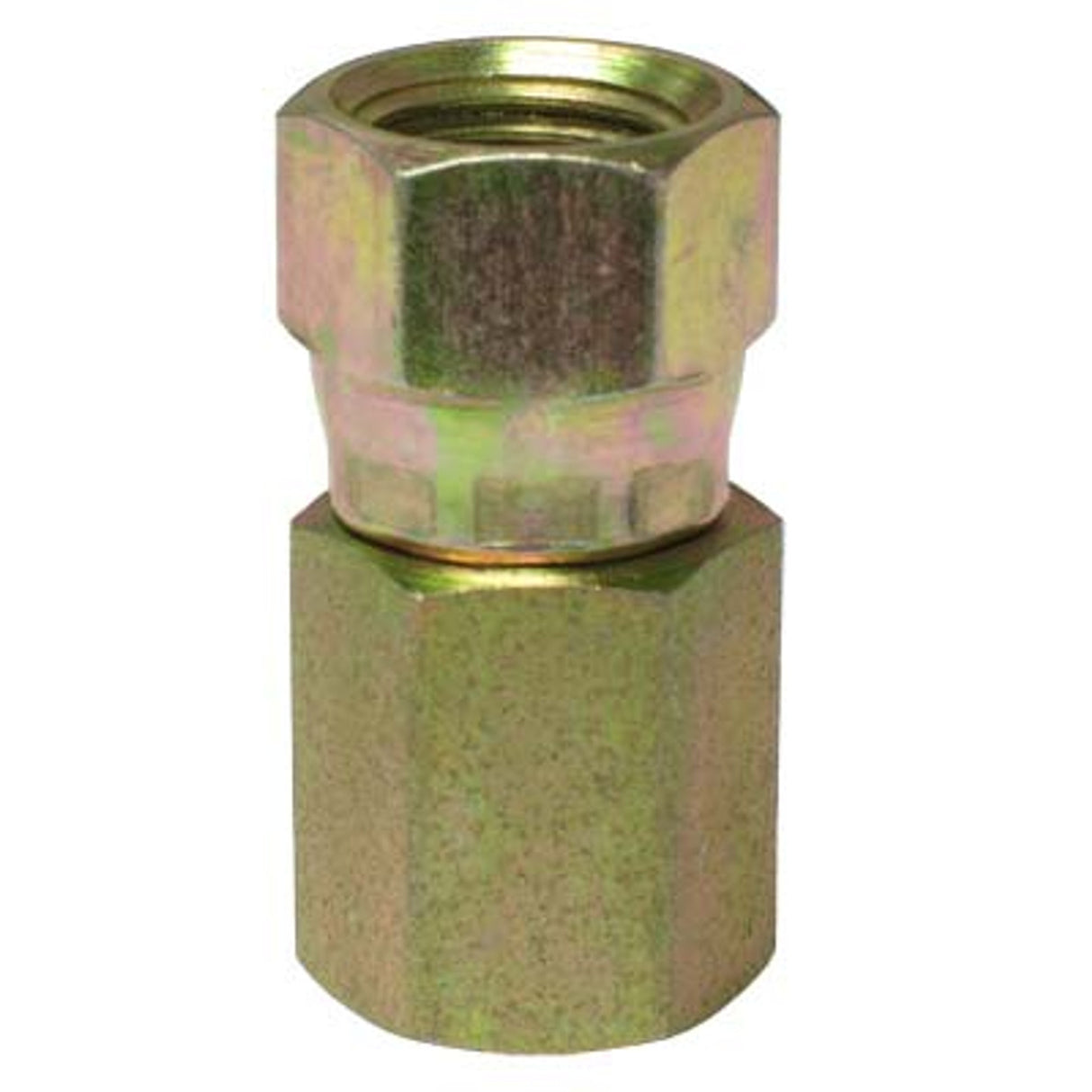 Pirate Brand - Schmidt Mfg Style, Straight Swivel, 1/4" FNPT x 1/4" F