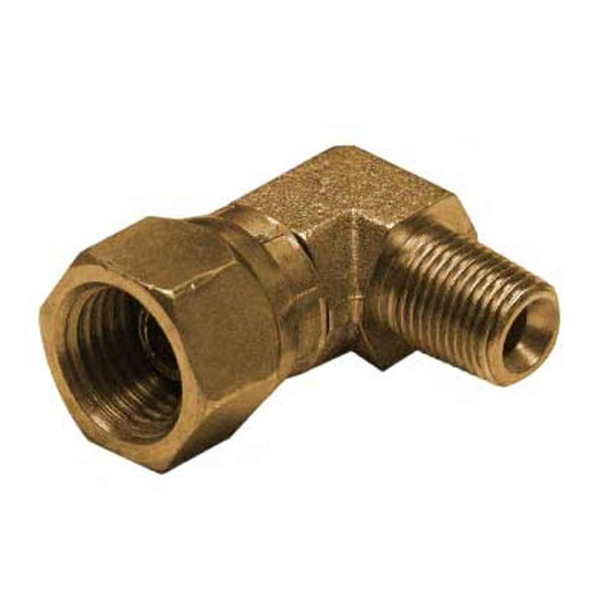 Pirate Brand - Schmidt Mfg Style, Swivel 90°, 1/8" MNPT x 1/4" F