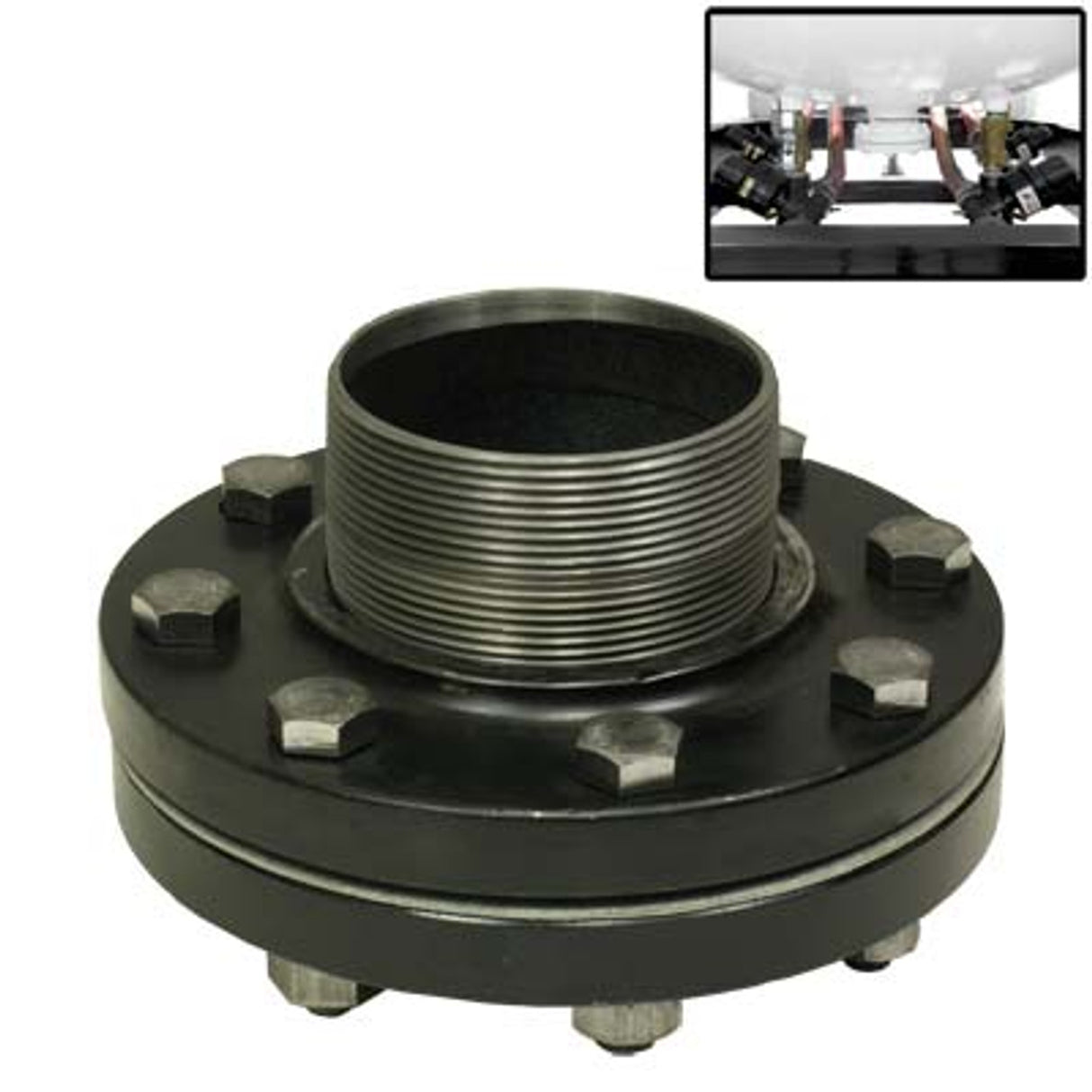 Pirate Brand - 4" Blind Flange Assembly