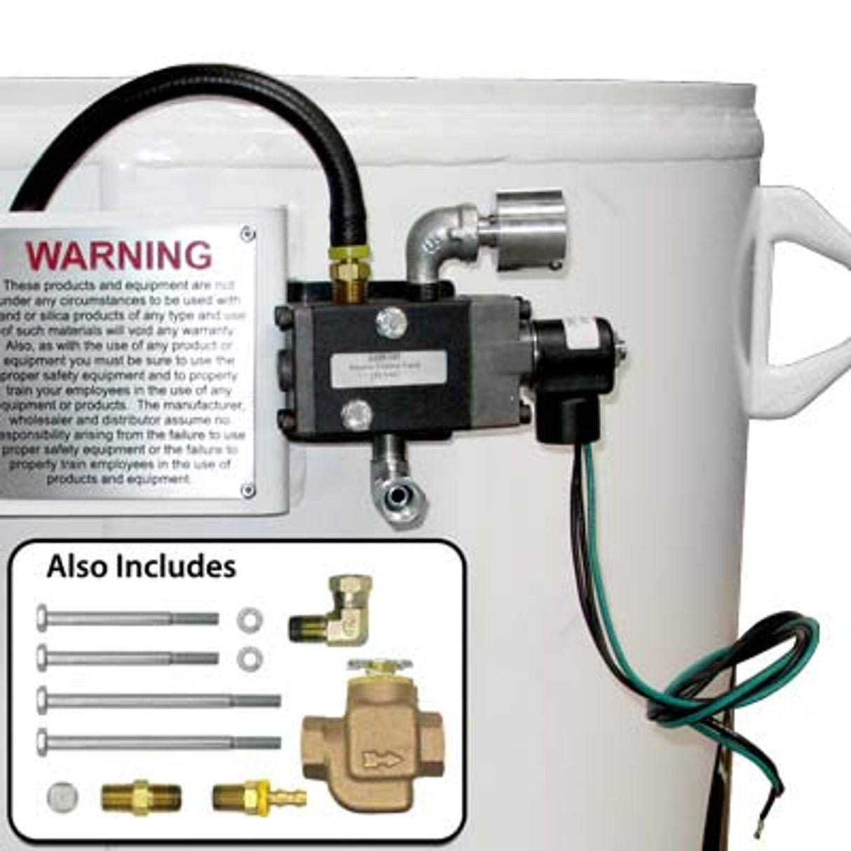 Pirate Brand - 120VAC Blast Room Door Interlock Kit for Use With Pneumatic and Electric Blast Pots (FACTORY INSTALLED)