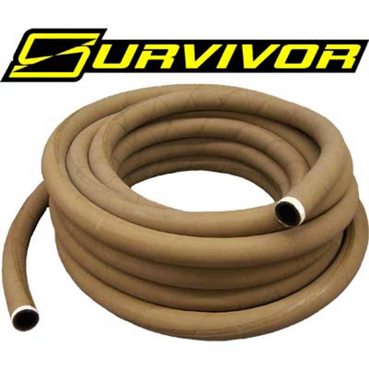Pirate Brand - Tan Ergo Flex Blast Hose - Extra Flexible, General Purpose and SURVIVOR™ (PRICE PER FOOT)