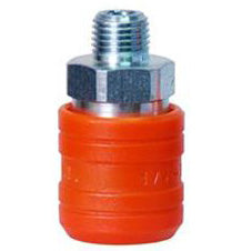 Acoplamiento rápido Sagola - Acero, Estándar: M-BSPT 1/4", US-Mil
