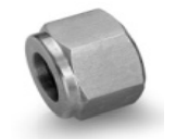 Hosco 316 Stainless Steel Compression & Instrumentation Fittings, Tube Nut (Various Size Options)