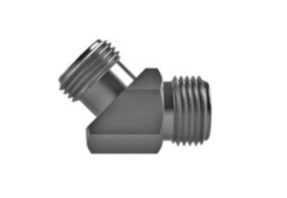 Hosco SST Stainless Steel Fittings and Adaptors, Thread x Thread Elbow, Male Straight x Male Straight 45°