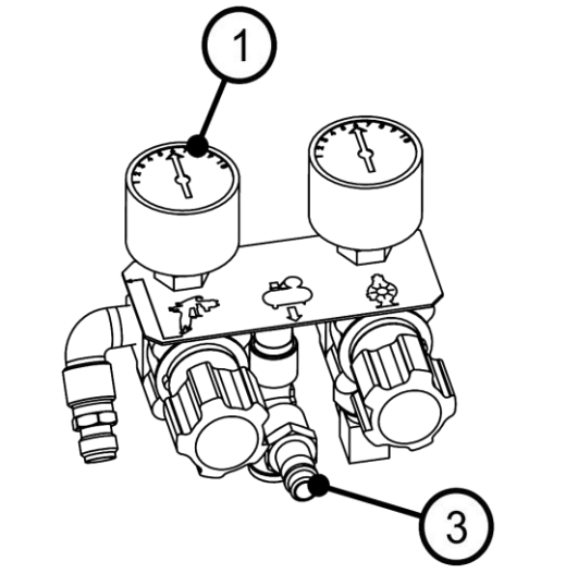 Binks DXA-AC2 Air Control (2 Regs)