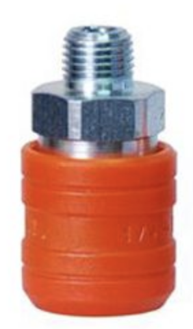Sagola Quick Coupling - Steel, Standard: M-BSPT 3/8", Multi-Profile