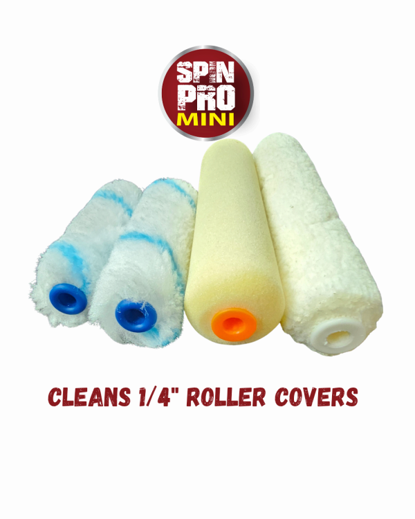 Monkey Rung Spin PRO MINI Paint Roller Cleaner