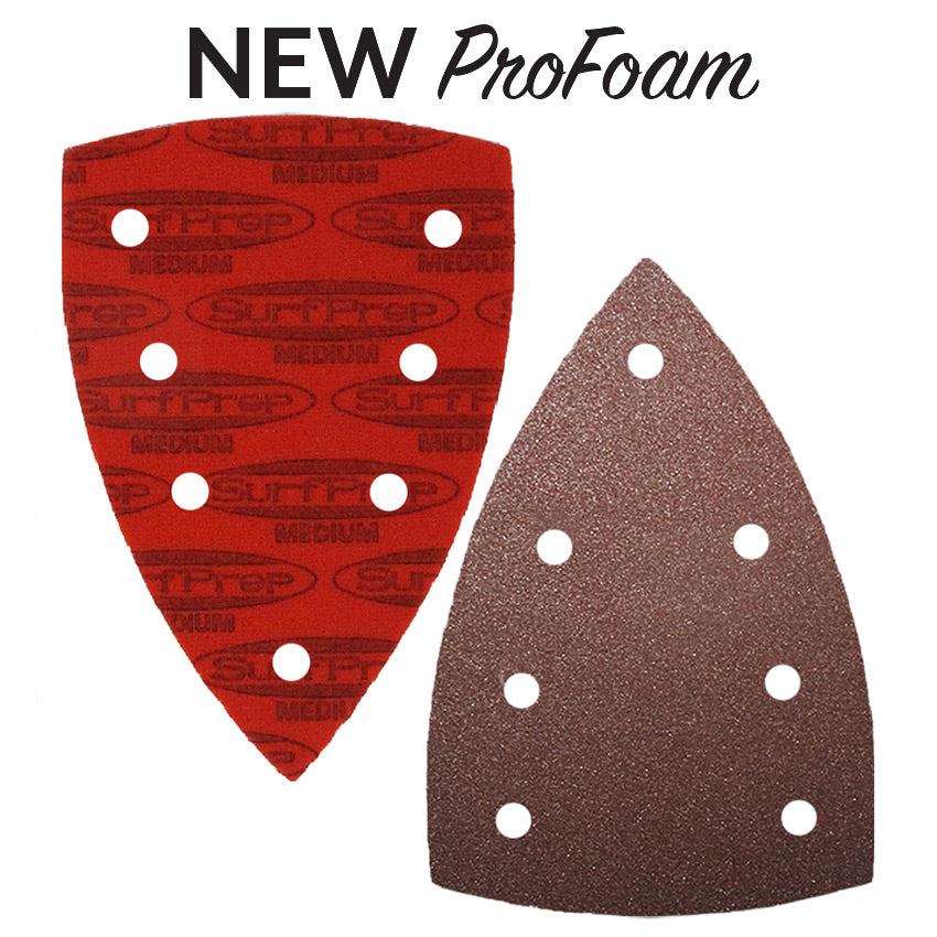 SurfPrep ProFoam Detail Triangle Sanding Pads