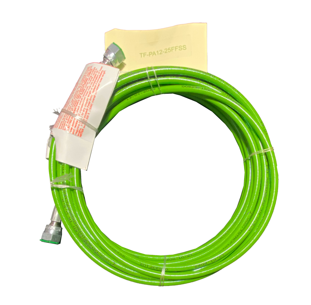 1/8" Airless Fluid Hose Green (5,000 psi) - Total Finishing Supplies