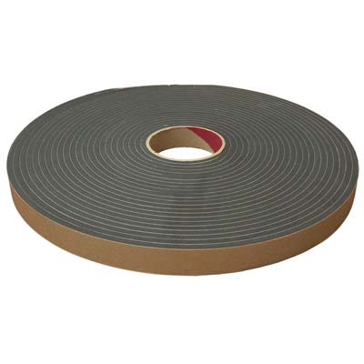 Pirate Brand 111-001 Closed Cell Window Gasket 1/4" x 1" x 25' Roll
