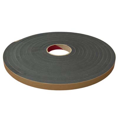 Pirate Brand 111-004 Closed Cell Window Gasket 1/2" x 3/4" x 25' Roll