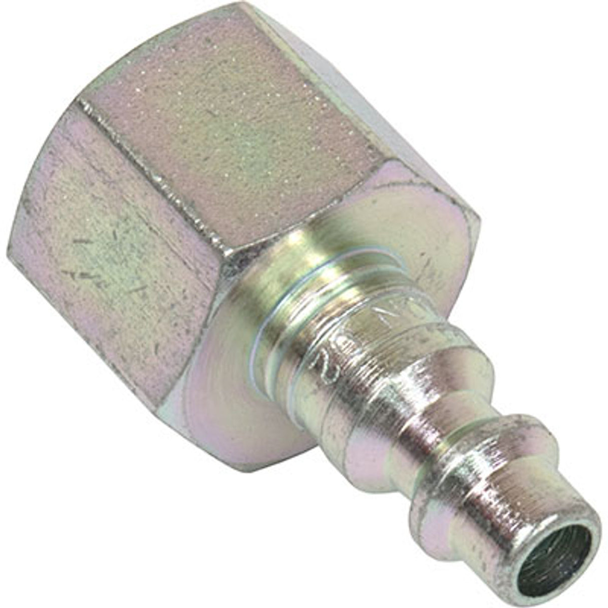 Pirate Brand - BULLARD®, Compressed Air Supply Hose Quick-Disconnect Nipple, 1/4" Industrial Interchange, 3/8" Female NPT Thread