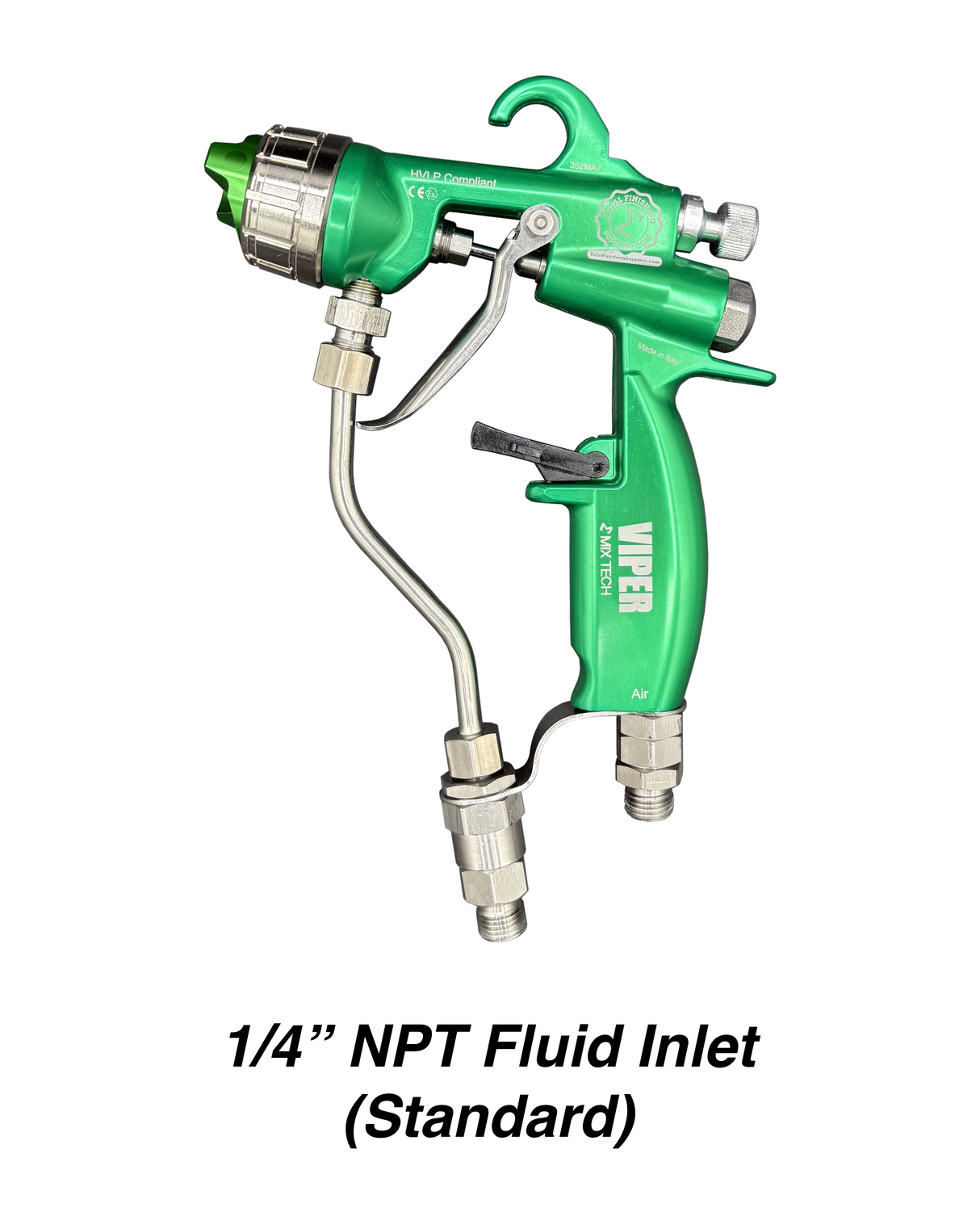 Pistola pulverizadora sin aire asistida por aire VIPER® Mix-Tech