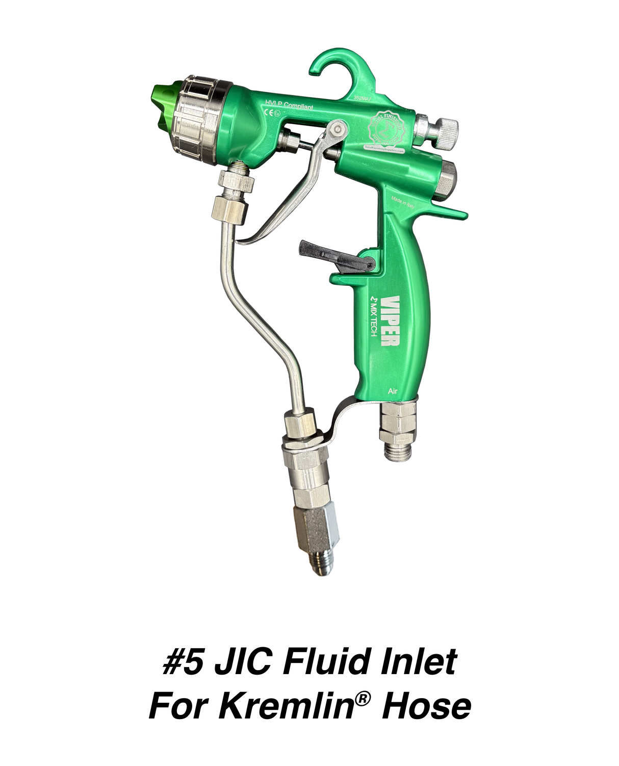 Pistola pulverizadora sin aire asistida por aire VIPER® Mix-Tech