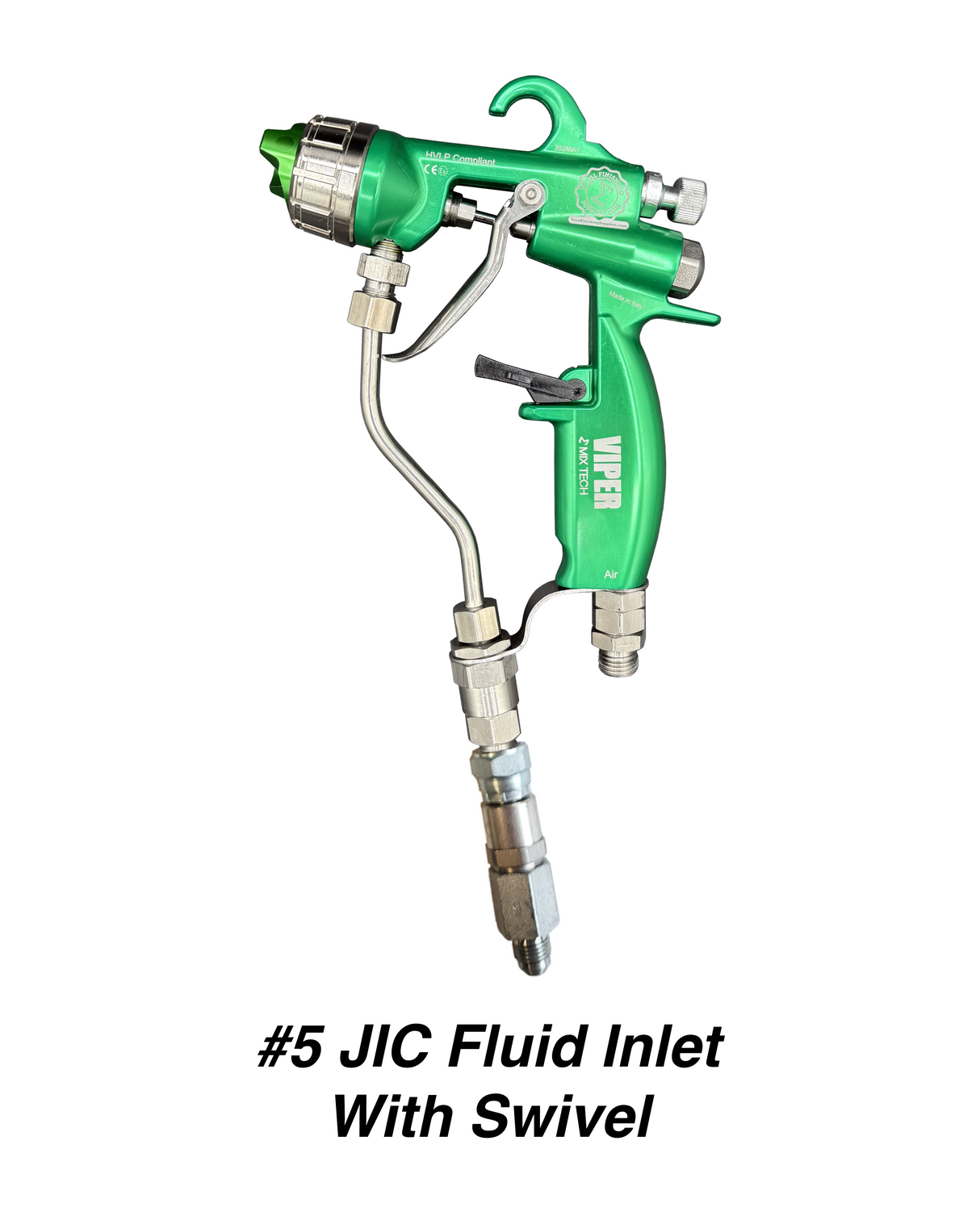 Pistola pulverizadora sin aire asistida por aire VIPER® Mix-Tech