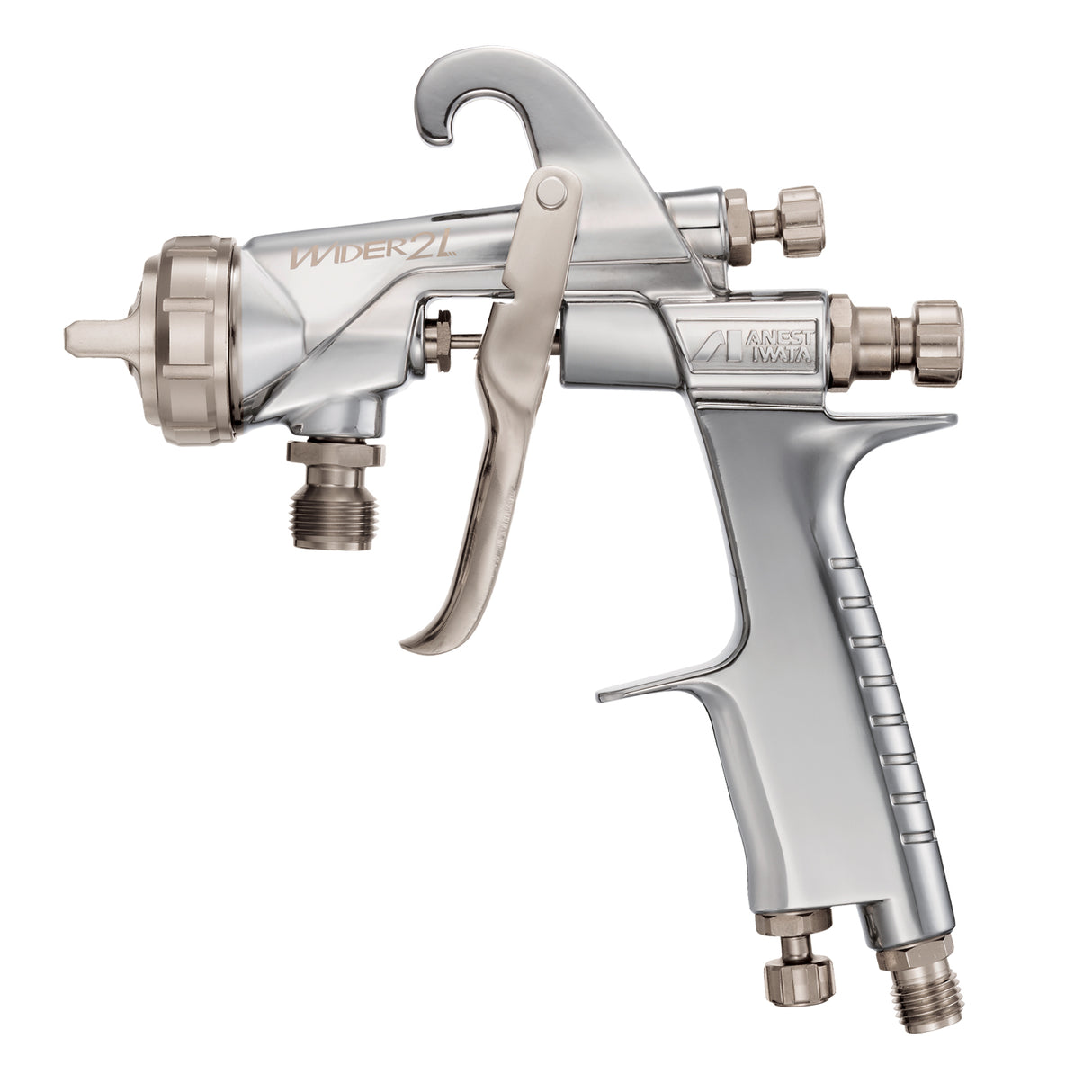 Anest Iwata WIDER2L Pressure Feed Spray Gun - HVLP Compliant