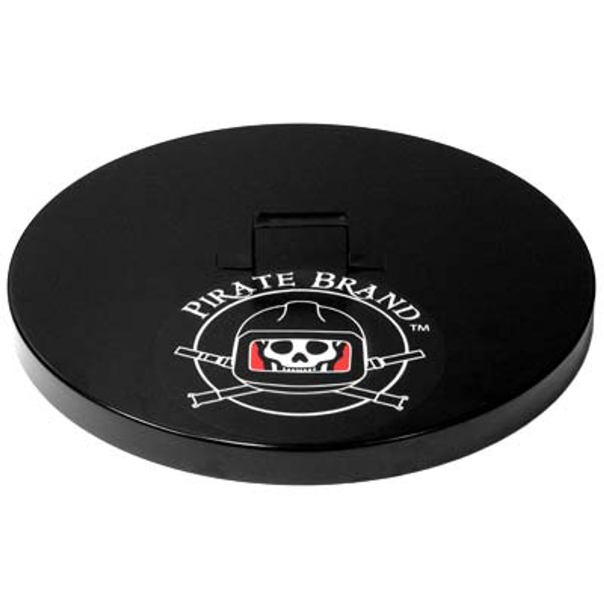Pirate Brand - Lid, 16" Dia, w/ Handle, Powder Coated Black