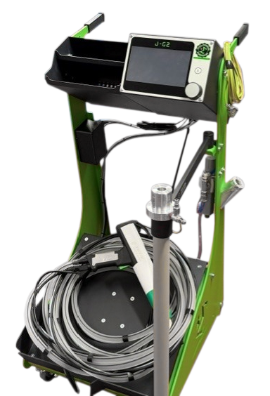 Zeus JDigital-C Manual Powder Coating Unit - Box Feed