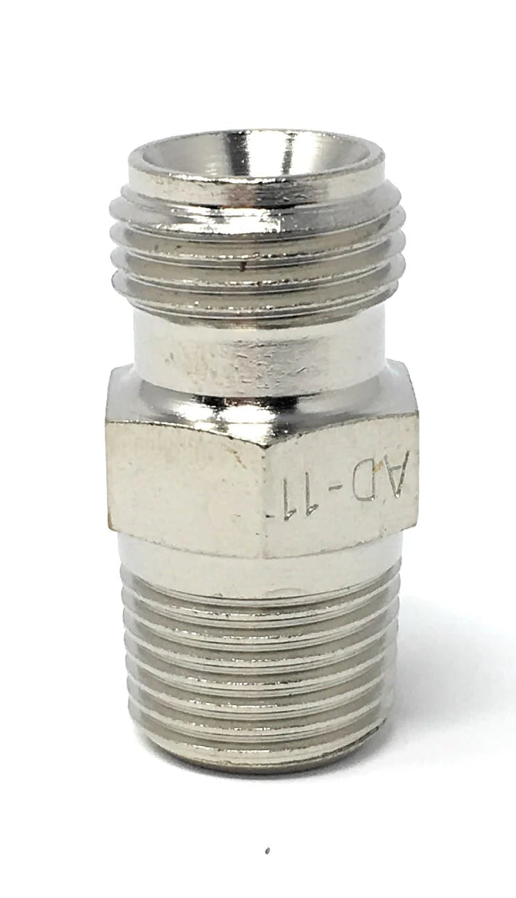 DeVilbiss AD-11 Nipple, 3/8 NPS x 3/8 NPT