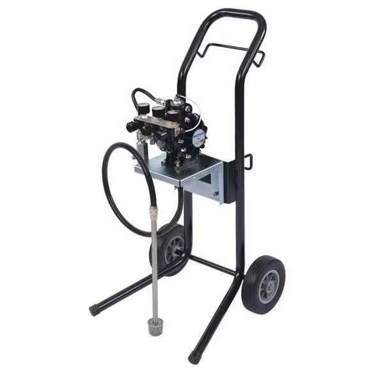 Bomba Binks DX70, montaje en carro