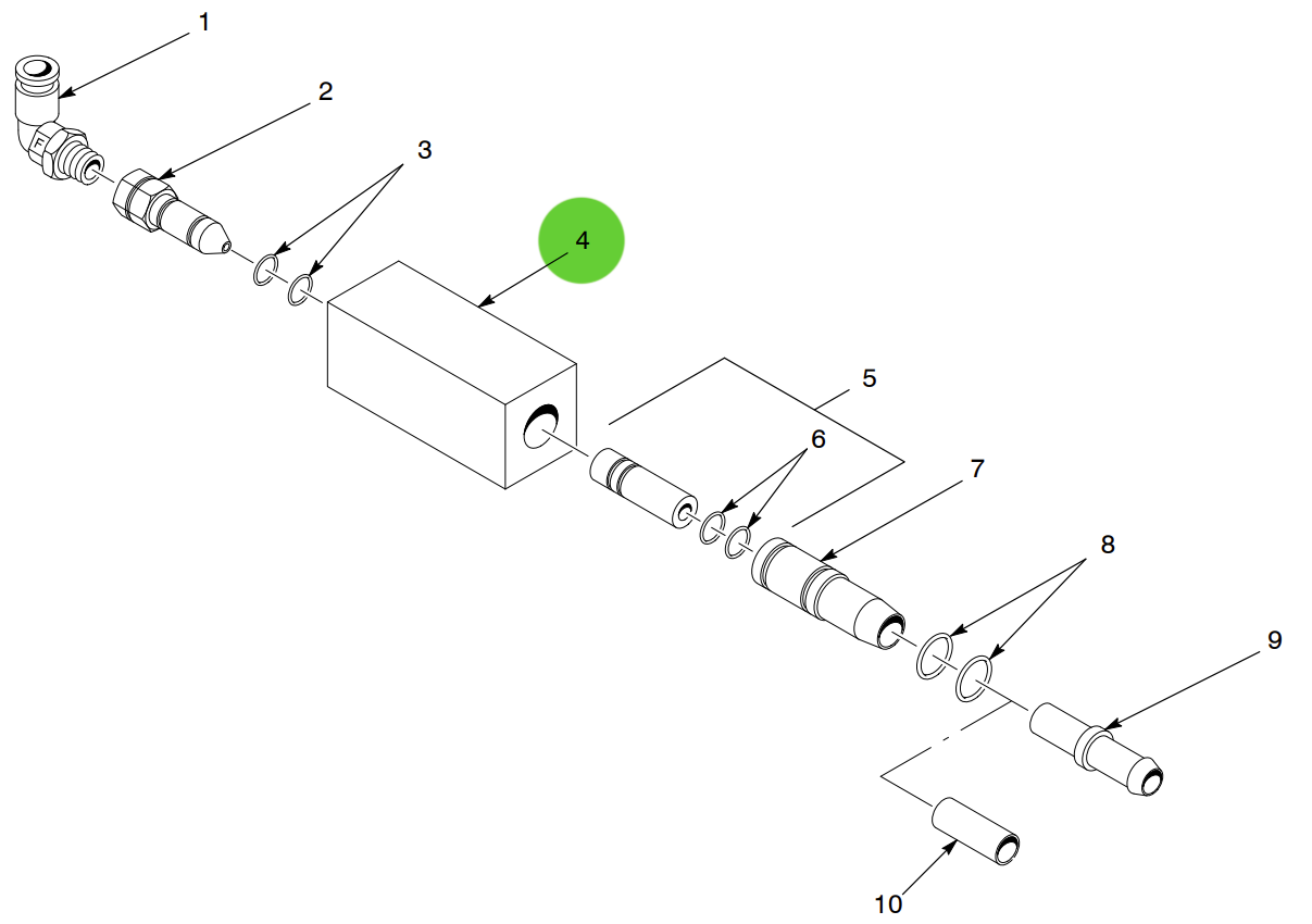Aftermarket Nordson® 635004 Pump Housing Gen 3 (Non-OEM)