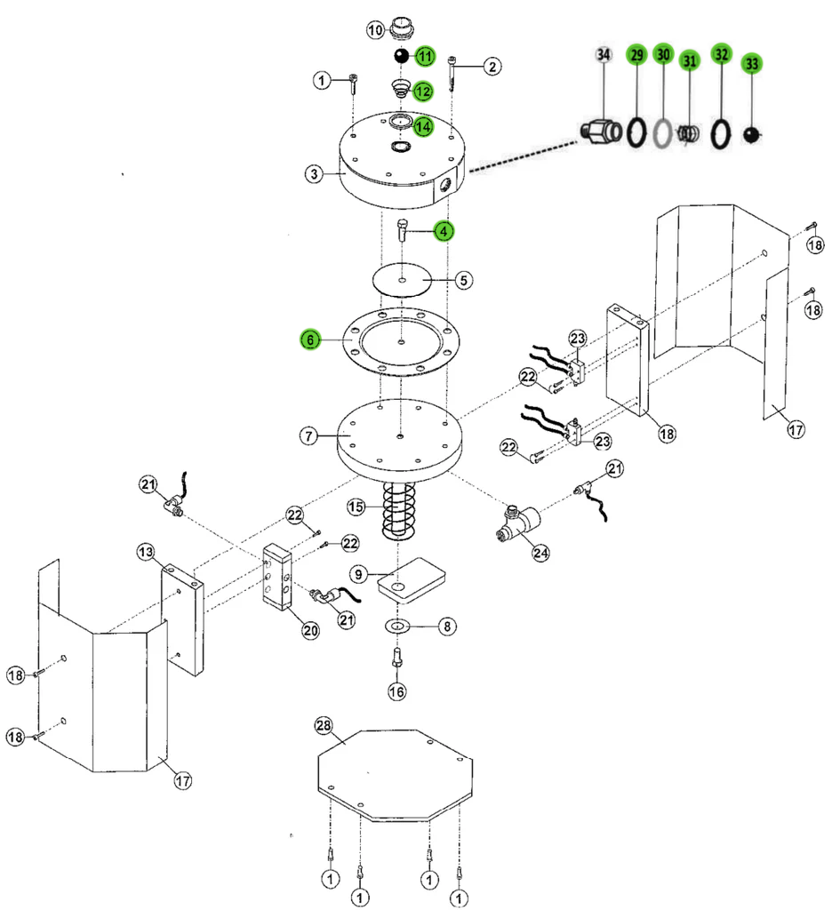 TFS CYCLOPS™ Pump Service Repair Kit