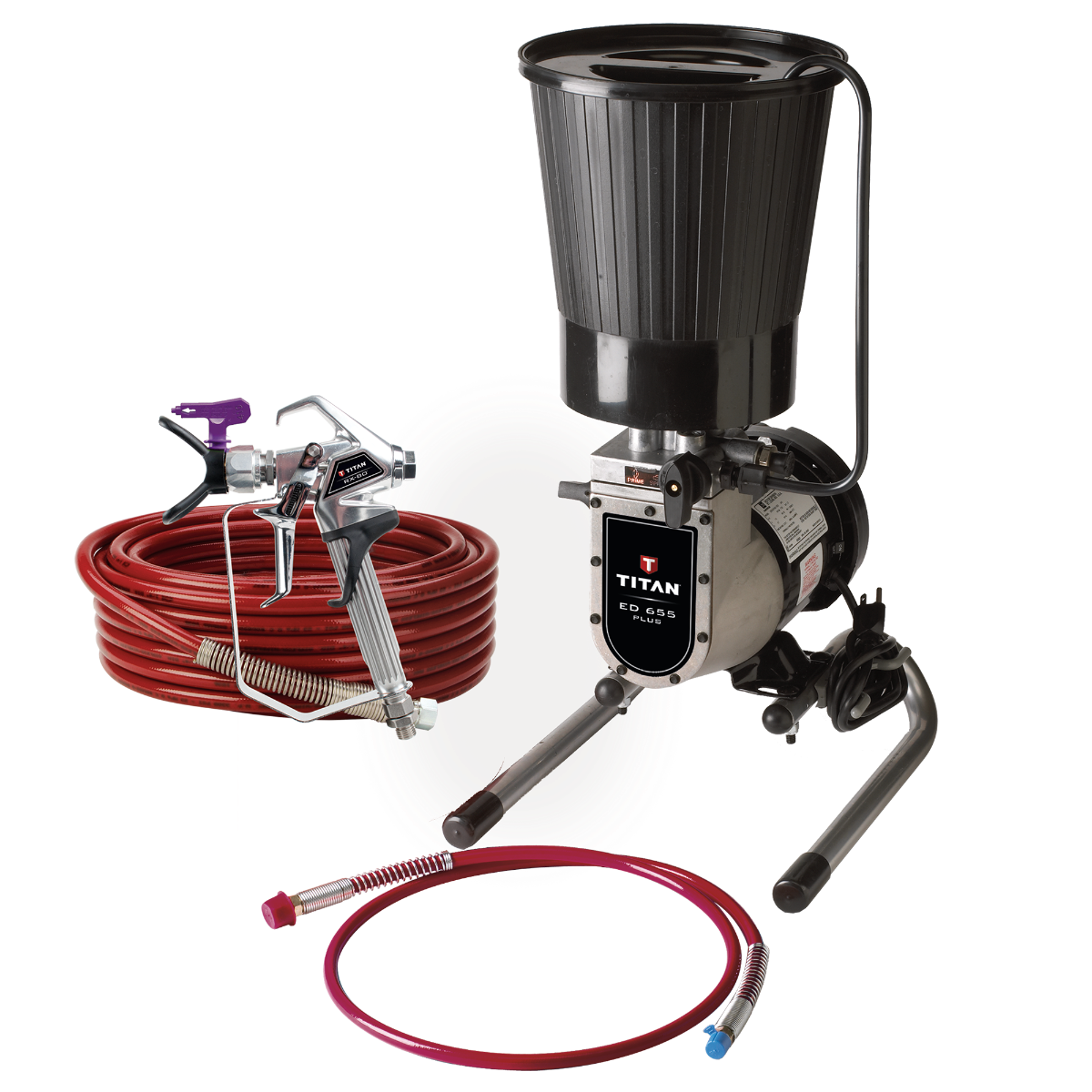 Titan ED655 Plus Sealed Hydraulic Electric Airless Sprayer