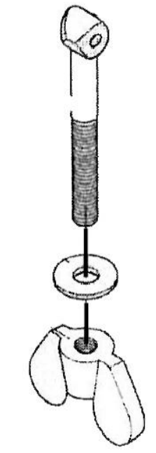 Conjunto de perno de ojo