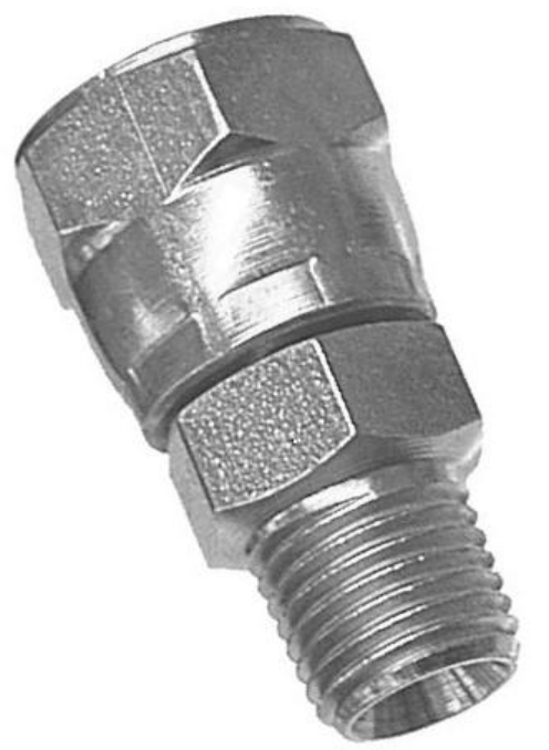 Adaptador de 1/4" NPT (M) x 1/4" NPSM (H)